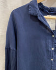 Chemise en coton et soie