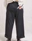 Pantalon large Bragoni