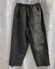 Pantalon large en coton