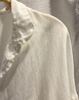 Chemise en coton et soie