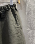 Pantalon large en coton