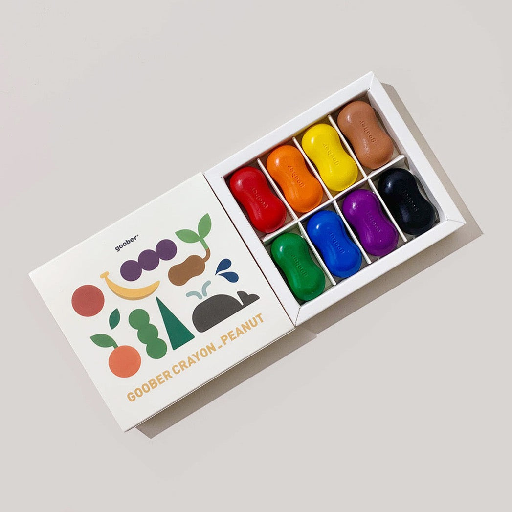 Crayons En Forme De Cacahuètes - 12/24/36 Couleurs Non Toxiques Et Lavables Pour Enfants Dès 3 Ans