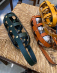 Etui à boules de pétanque en cuir