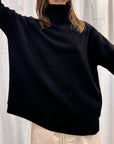 Col roulé en cashmere