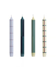 Bougies Pattern - HAY - lot de 4