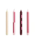 Bougies Pattern - HAY - lot de 4