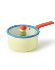 Casserole + couvercle multicolore