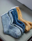 Chaussettes double face Rototo, en coton