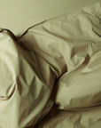 Housse de couette en percale de coton 220x240 couleur pistache