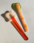 Couverts à salade en verre