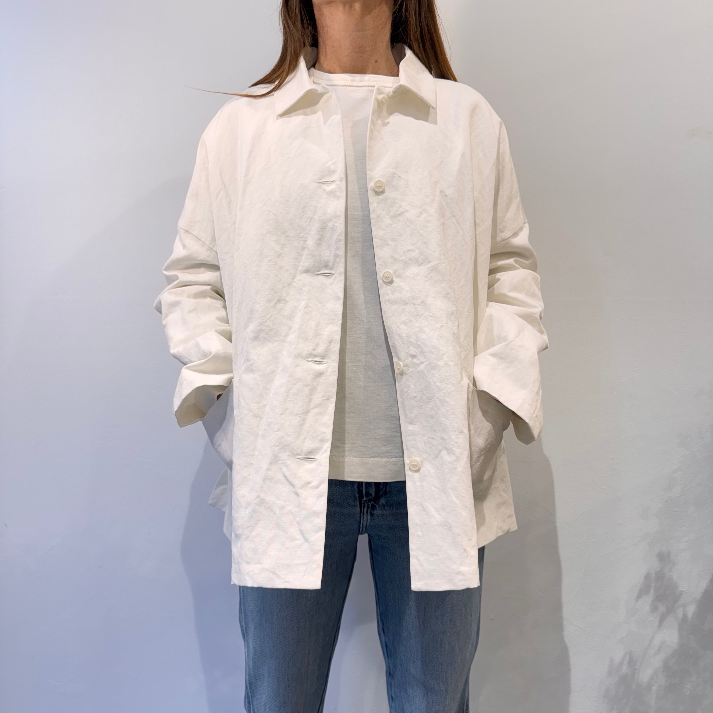 Veste ample coton lin – La Maison Marseillaise