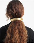 Barrette en laiton - Courbe