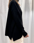 pul col roulé en cashmere