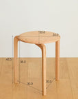 Tabouret Japonais dimensions