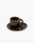 Set de 2 tasses espresso + soucoupes