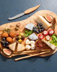 Plateau à fromage en bois d'olivier