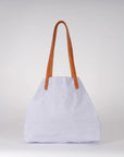 Cabas en toile de coton enduite