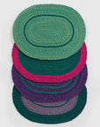 Set de table TABLE en matière naturelle colorée