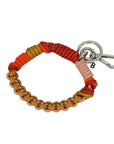 porte clef rose orange et gold