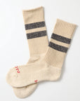 Chaussettes à rayures chinées Rototo