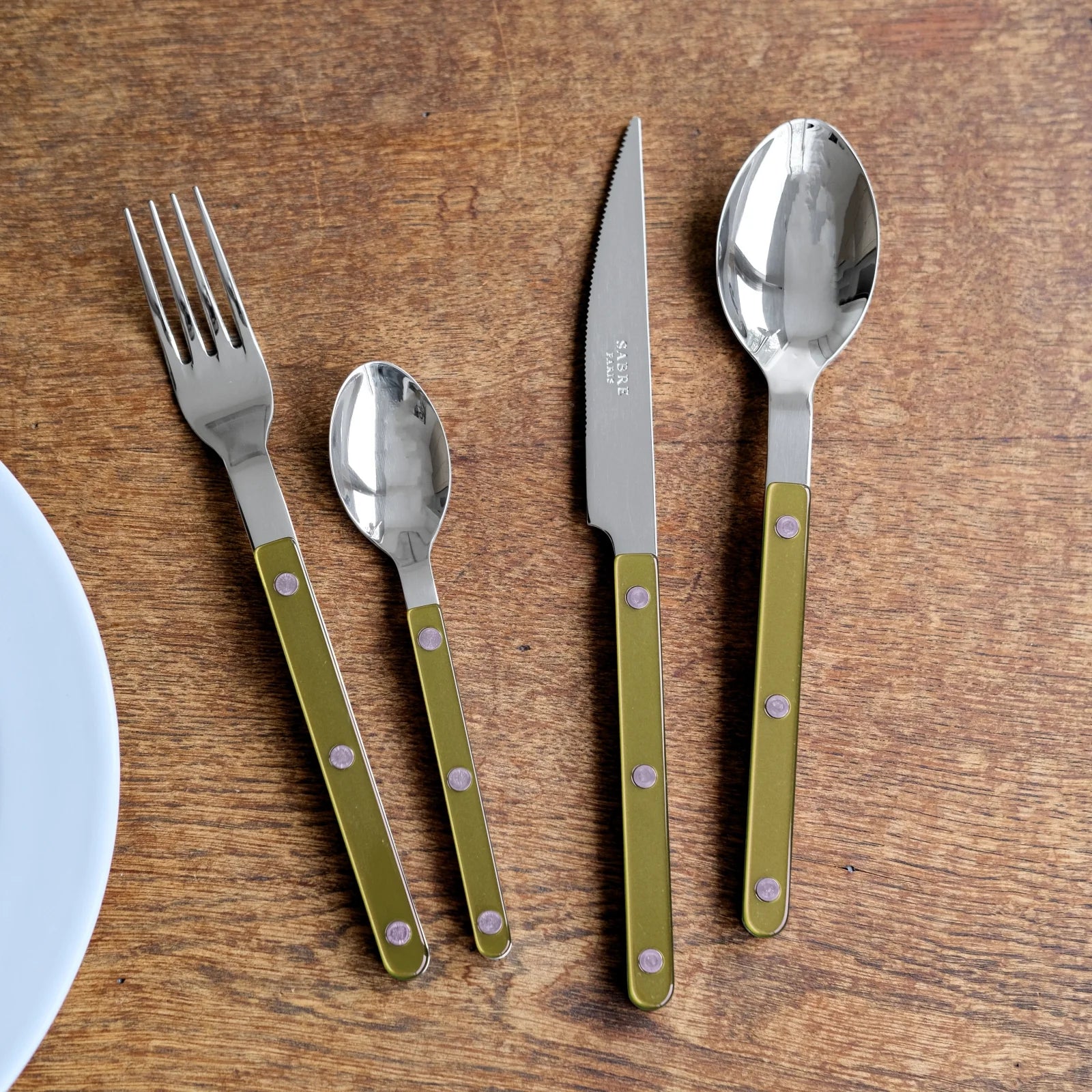 Bistrot couleur Gold Pearly, Olive - Couverts de service main image 1