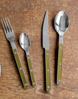 Couverts Bistrot - Pearly tilleul