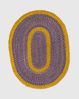 Set de table lila / jaune