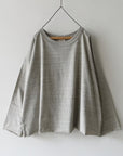 T shirt gris chiné sur ceintre