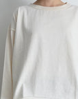 T shirt naturel sur mannequin de face