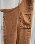 tablier marron