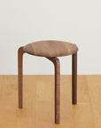 Tabouret Japonais noyer