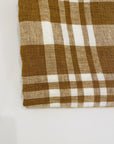 Nappe tartan caramel