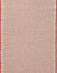Torchon lin cerise