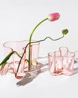 Vase Avar aalto de Iitala rose saumon