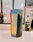 haut vase en céramique