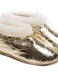 Chaussons montants en cuir GOLD
