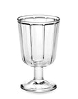 Boîte de 4 verres à vin rouge Surface