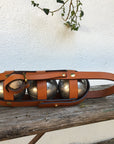 Étui à boules de pétanque en cuir, fabrication française
