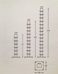 Colonne à livres