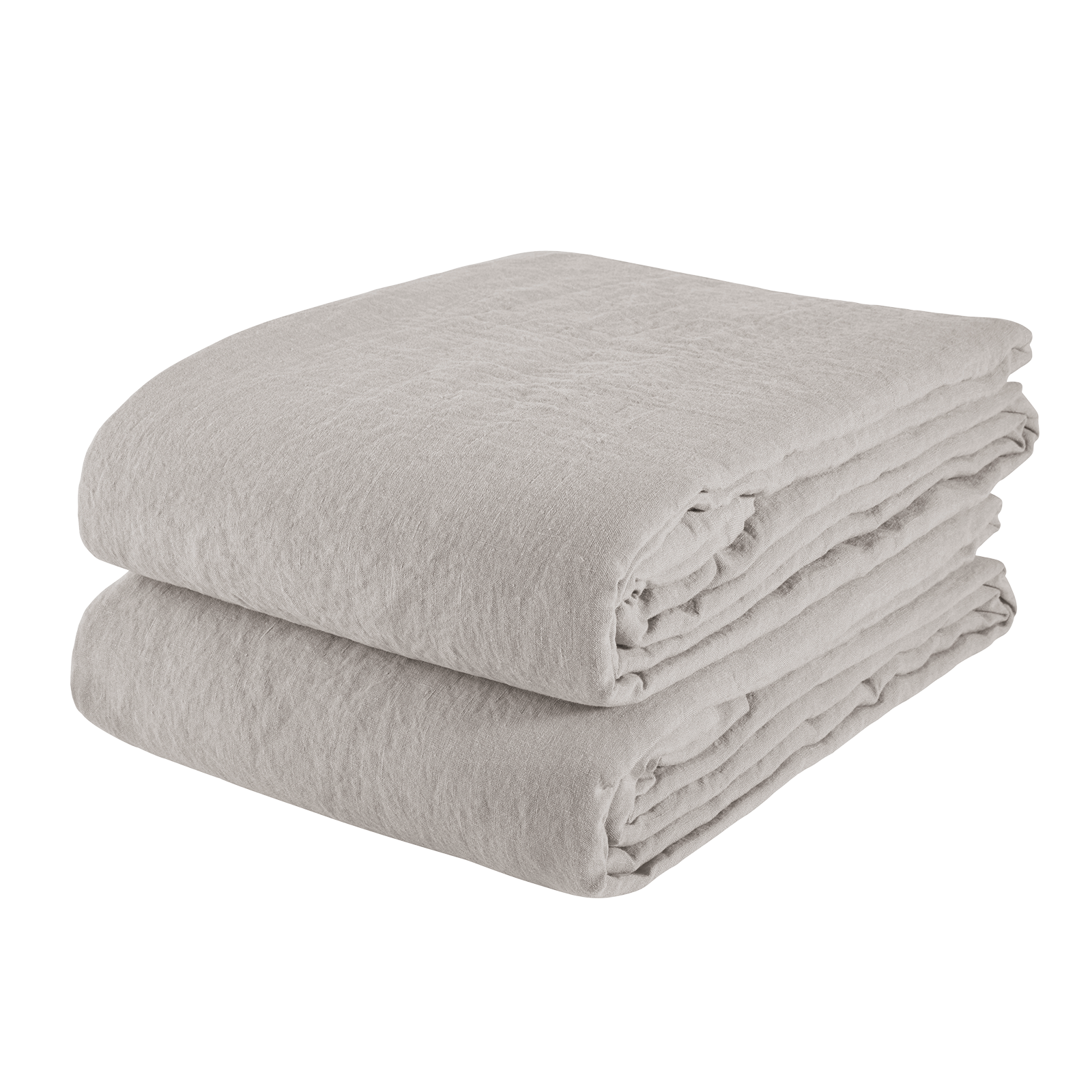 Nappe en lin lavé - Craie