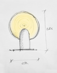 Lampe à poser en céramique