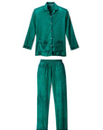 Pyjama en coton et soie