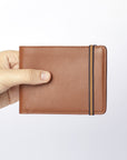 Porte-cartes double en cuir