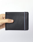 Porte-cartes double en cuir
