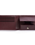 Porte feuille avec monnaie en cuir