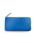 Grande pochette zippée en cuir