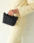 Pochette en nylon - Noir