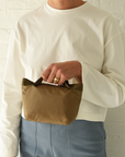 Pochette en nylon - Coyotte