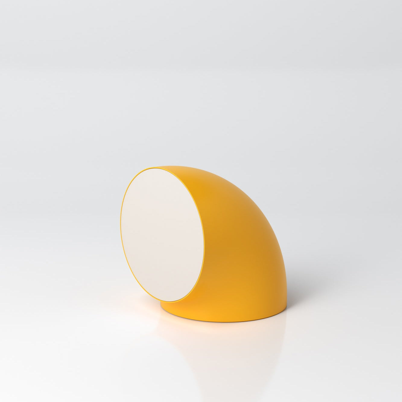 lampe recyclée jaune
