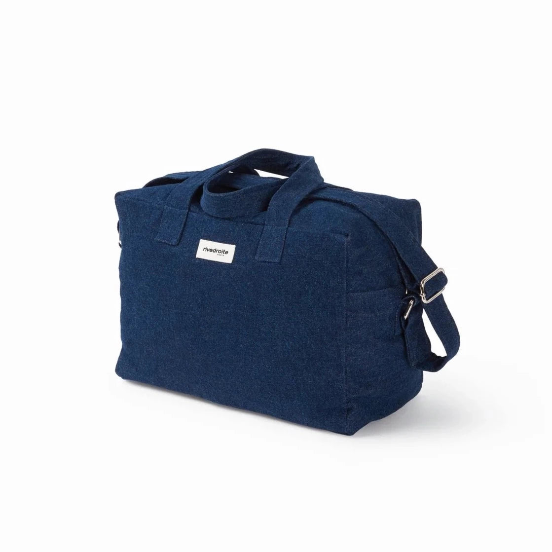 Sac city bag Sauval en denim brut